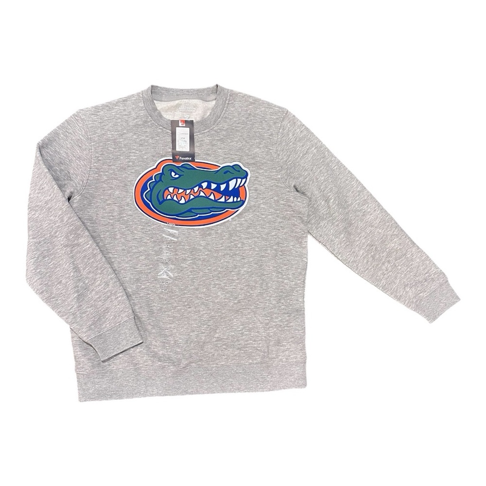 Florida Gator NWT grey sweatshirt with Gator Logo on front